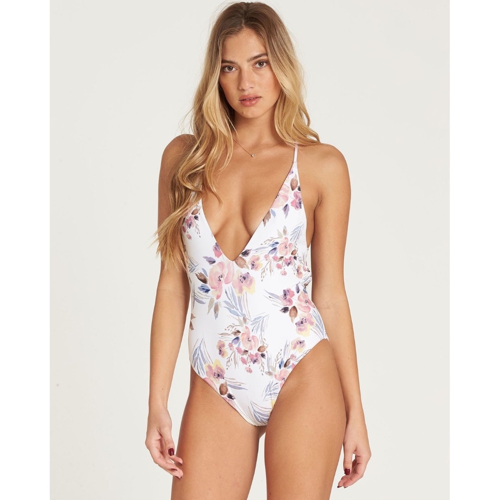 Billabong Float On By One Piece Swim Size S - NWT